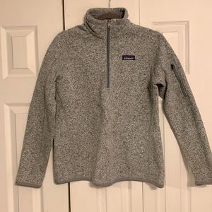 Patagonia fleece pullover - grey - size M